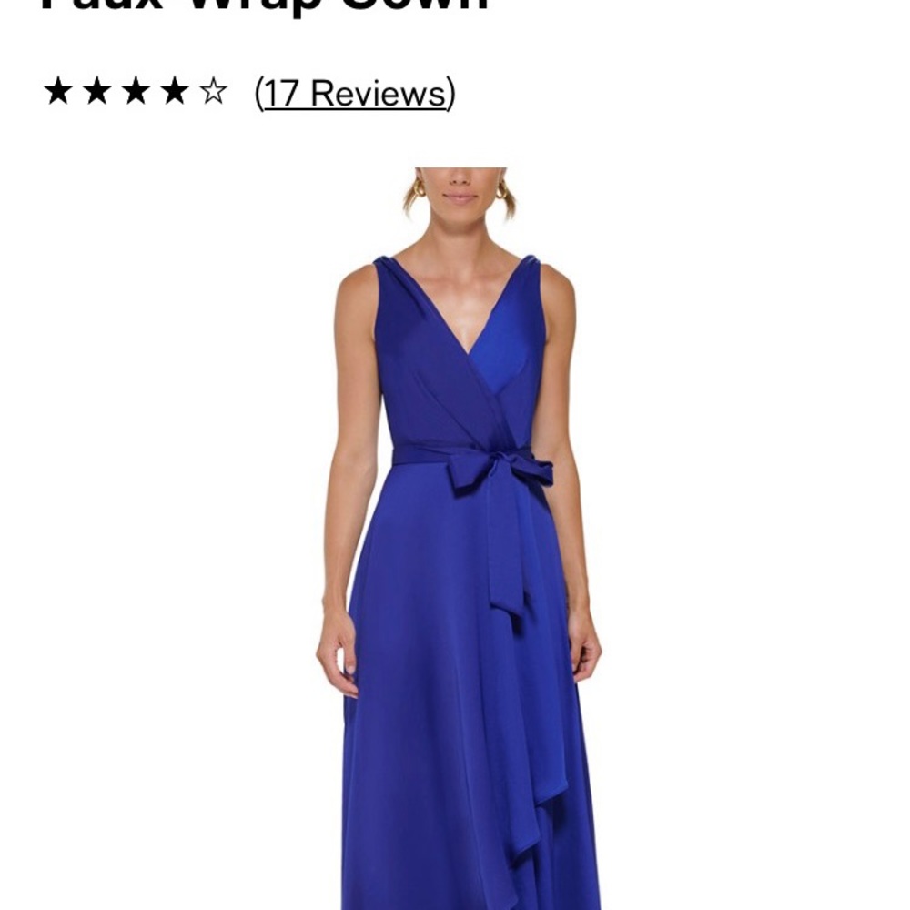 NWT ROYAL BLUE EVENING DRESS